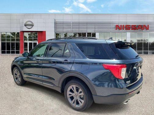 Stone Blue Metallic 2024 Ford Explorer XLT