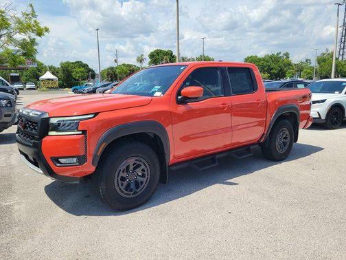 Afterburn Orange 2025 Nissan Frontier PRO-4X