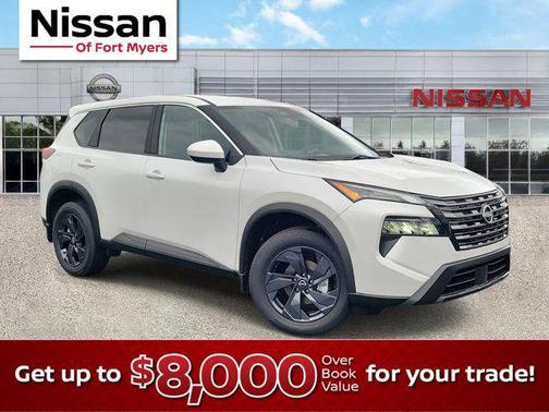 Everest White Pearl Tricoat 2026 Nissan Rogue SV