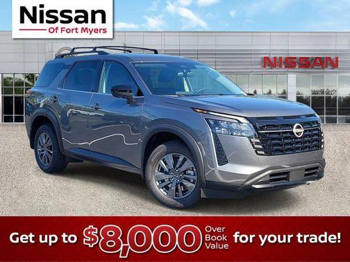 Gun Metallic 2026 Nissan Pathfinder SV