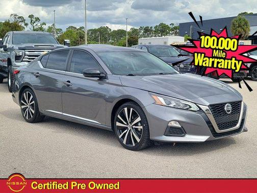 Gun Metallic 2021 Nissan Altima SR VC-Turbo FWD