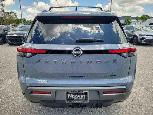 Boulder Gray Pearl 2026 Nissan Pathfinder Platinum