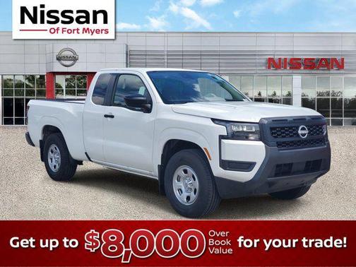 Glacier White 2026 Nissan Frontier S