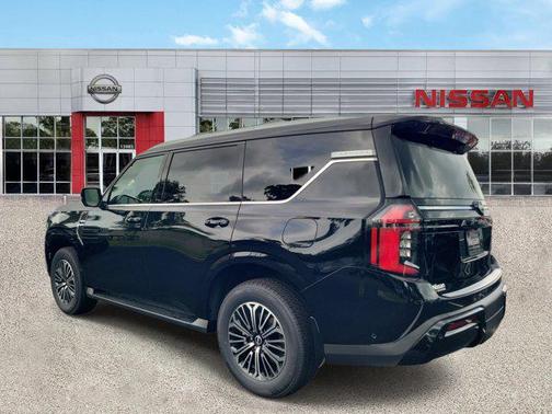Super Black 2026 Nissan Armada Platinum