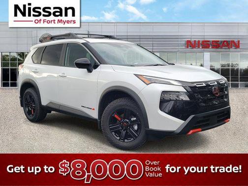 Everest White Pearl Tricoat 2026 Nissan Rogue Rock Creek