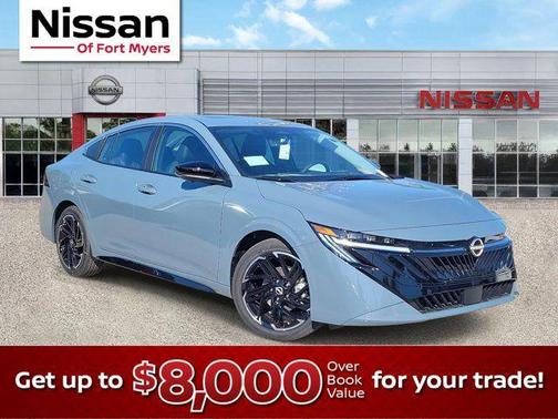 Atlantic Gray Metallic 2026 Nissan Sentra SR