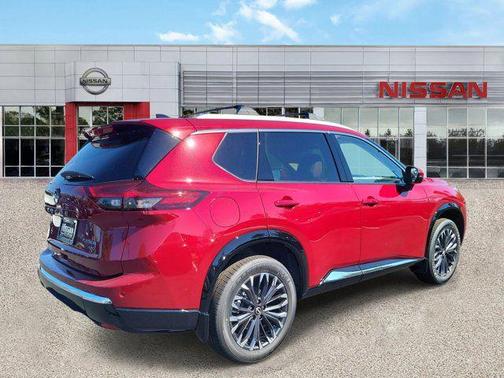 Scarlet Ember Tintcoat 2026 Nissan Rogue Platinum