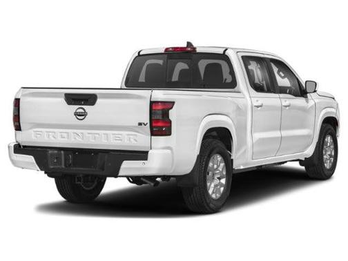 Glacier White 2023 Nissan Frontier SV