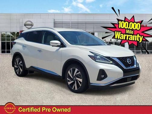 Pearl White Tricoat 2022 Nissan Murano SL FWD