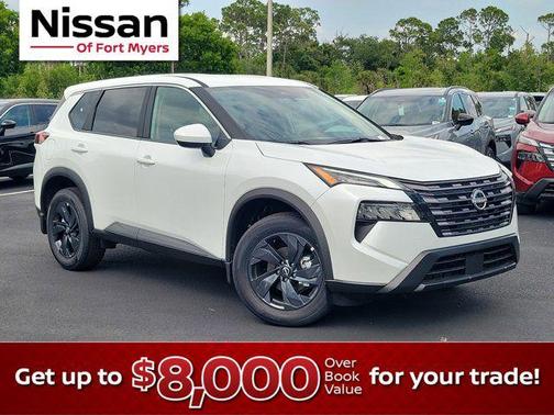 Everest White Pearl Tricoat 2026 Nissan Rogue SV