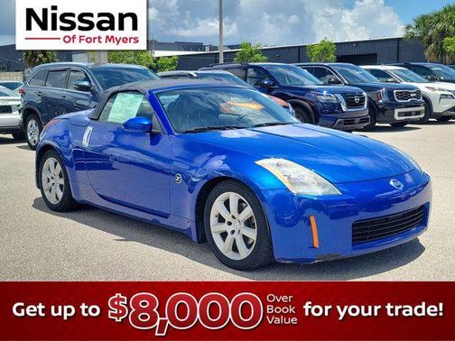 Daytona Blue Clearcoat Metallic 2005 Nissan 350Z Grand Touring
