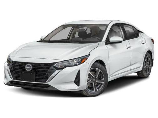 Aspen White Tricoat 2025 Nissan Sentra SV