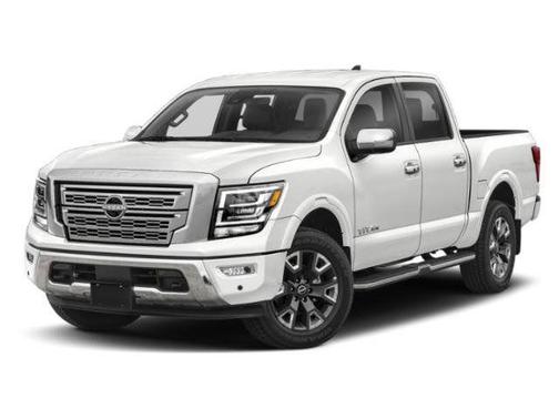 Pearl White 2023 Nissan Titan Platinum Reserve