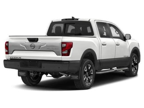 Pearl White 2023 Nissan Titan Platinum Reserve