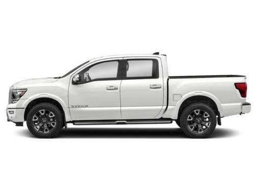 Pearl White 2023 Nissan Titan Platinum Reserve