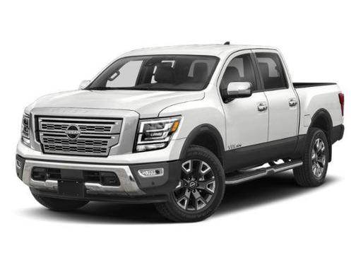 Pearl White 2023 Nissan Titan Platinum Reserve