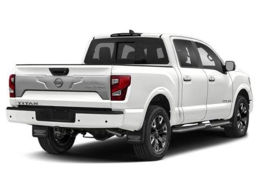 Pearl White 2023 Nissan Titan Platinum Reserve