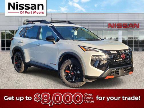 Everest White Pearl Tricoat 2026 Nissan Rogue Rock Creek