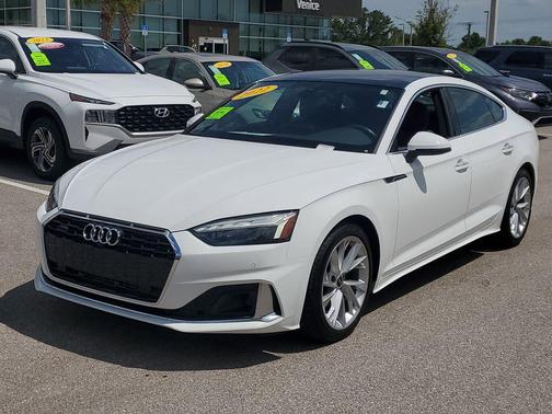 Ibis White 2022 Audi A5 Sportback Premium Plus