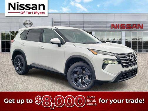 Everest White Pearl Tricoat 2026 Nissan Rogue SV