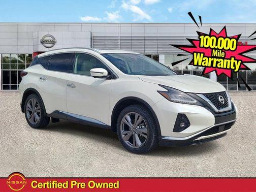 Pearl White Tricoat 2023 Nissan Murano Platinum FWD