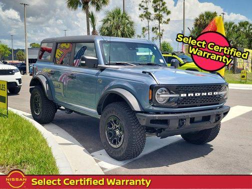 AZURE GRAY MET TRI-COAT 2024 Ford Bronco Wildtrak