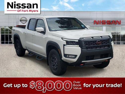 Glacier White 2026 Nissan Frontier PRO-4X