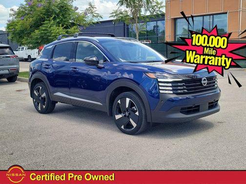 Deep Blue Pearl 2026 Nissan Kicks SR