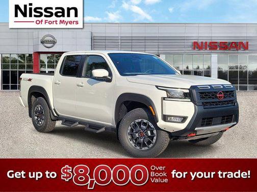 Glacier White 2026 Nissan Frontier PRO-4X