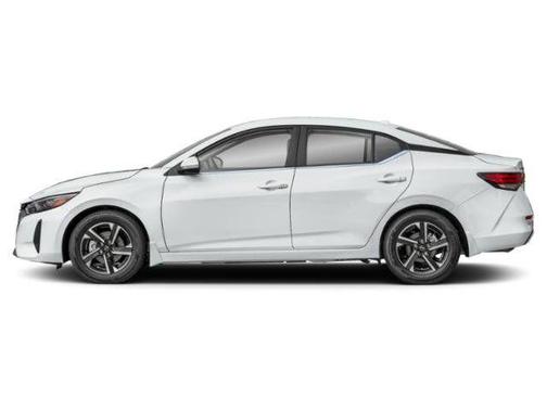 Aspen White Tricoat 2025 Nissan Sentra SV