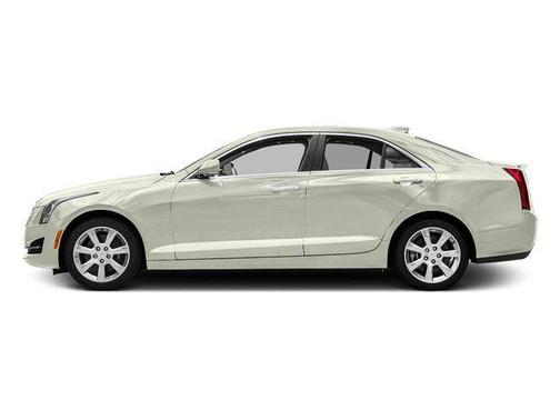 Crystal White Tricoat 2017 Cadillac ATS 2.0L Turbo Luxury