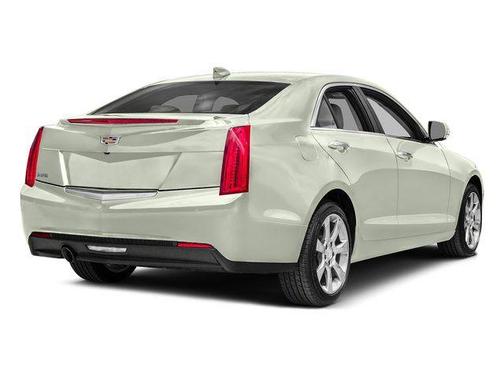 Crystal White Tricoat 2017 Cadillac ATS 2.0L Turbo Luxury