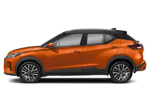 Monarch Orange Metallic/Super Black 2024 Nissan Kicks SV