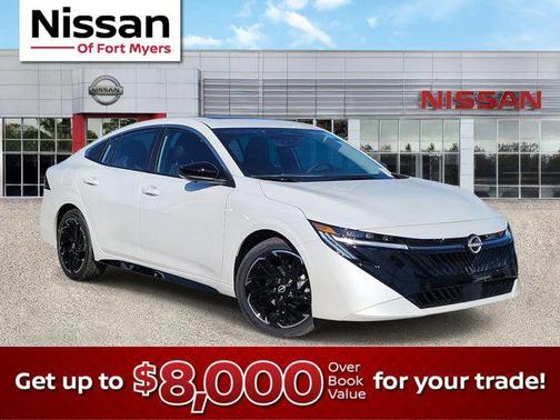 Aspen White Tricoat 2026 Nissan Sentra SR