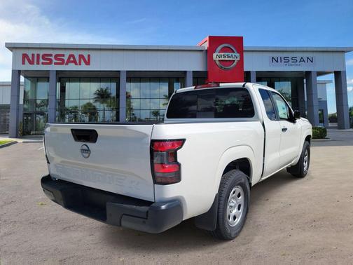 Glacier White 2026 Nissan Frontier S