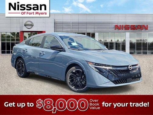 Atlantic Gray Metallic 2026 Nissan Sentra SR