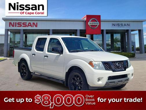 Glacier White 2019 Nissan Frontier SV