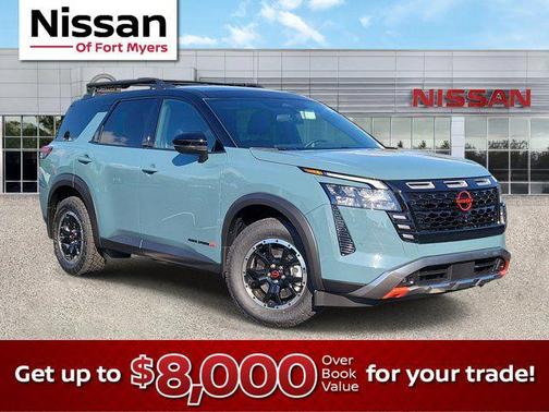 Baltic Teal/Super Black 2026 Nissan Pathfinder Rock Creek