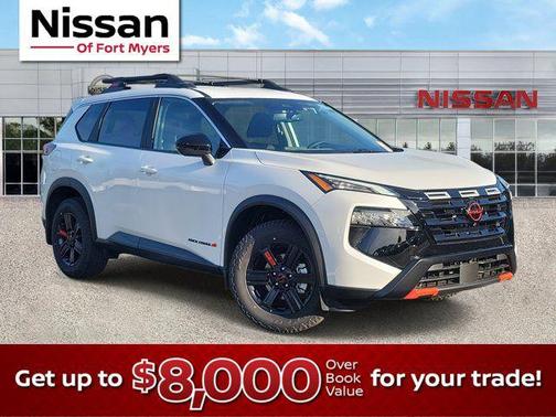 Everest White Pearl Tricoat 2026 Nissan Rogue Rock Creek