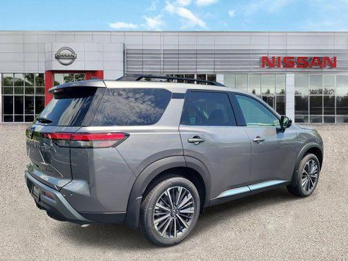 Gun Metallic 2026 Nissan Pathfinder Platinum