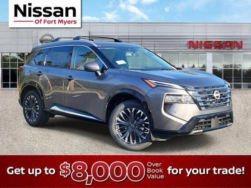 Gun Metallic 2026 Nissan Rogue Platinum
