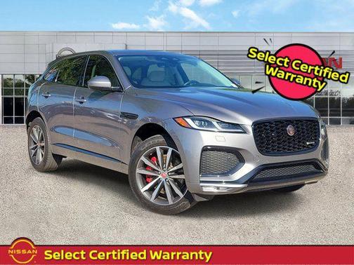 Gray 2023 Jaguar F-PACE R-Dynamic S P400 AWD Automatic