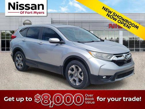Lunar Silver Metallic 2018 Honda CR-V EX-L
