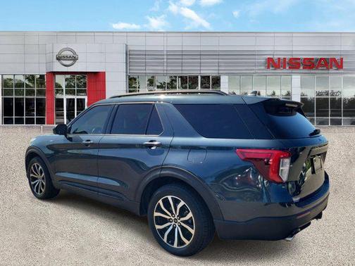 Stone Blue Metallic 2022 Ford Explorer ST-Line