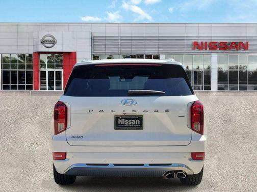 Hyper White 2021 Hyundai PALISADE Calligraphy