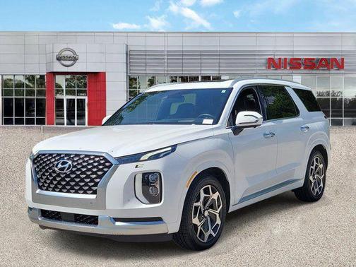 Hyper White 2021 Hyundai PALISADE Calligraphy