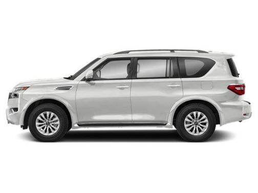 Aspen White Tricoat 2024 Nissan Armada SV 2WD