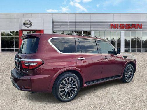 Coulis Red Pearl 2021 Nissan Armada Platinum 2WD