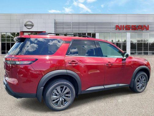 Scarlet Ember Tintcoat 2026 Nissan Pathfinder SV