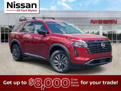 Scarlet Ember Tintcoat 2026 Nissan Pathfinder SV